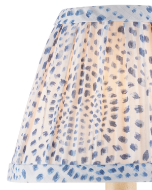 Lenore Blue Tapered Chandelier Shade