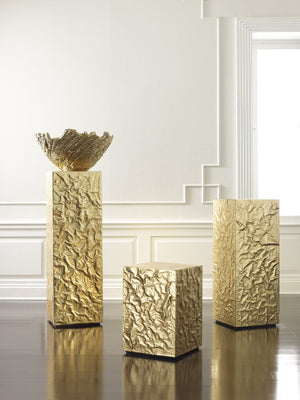 Crumpled Pedestal, Gold, MD