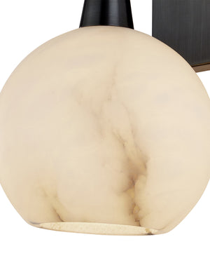 Bombelles Bronze Bath Wall Sconce