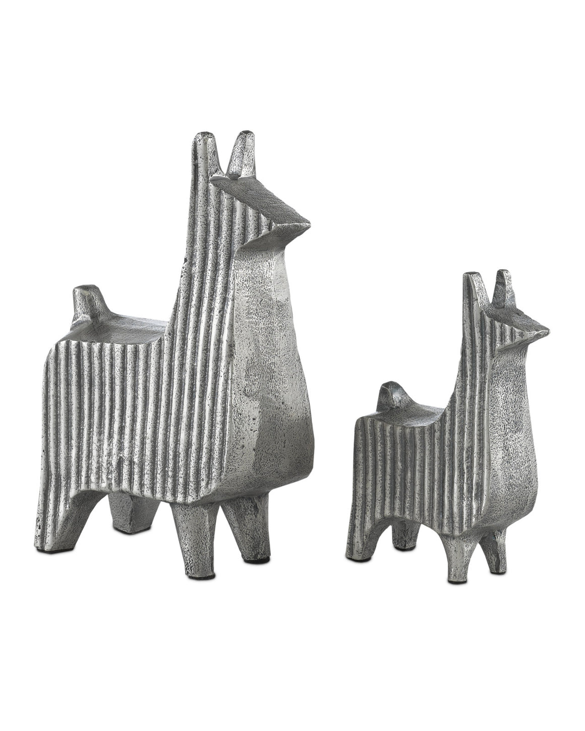 Cria Silver Llama Set of 2