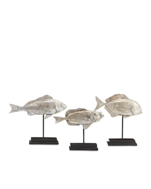 Silver Fish Set of 3