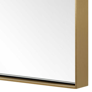 Uttermost Cassidy Brass Arch Mirror