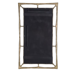Uttermost Felix Brass Rectangle Mirror