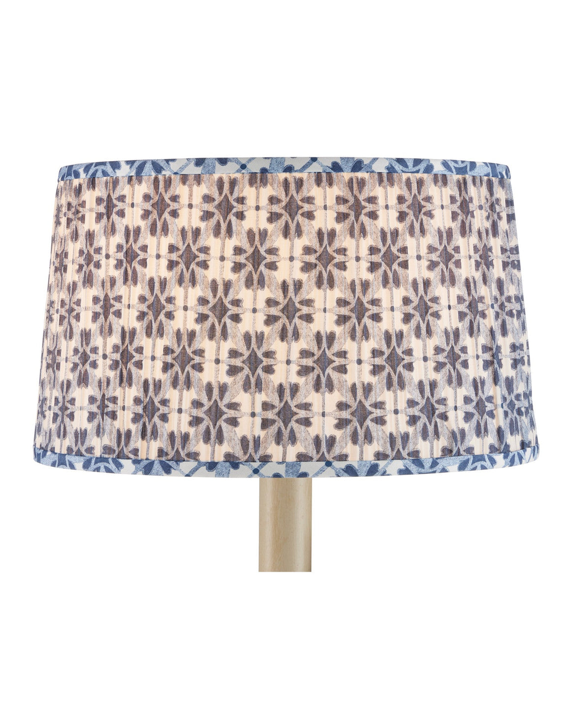 Pembrook Blue Large Tapered Lamp Shade