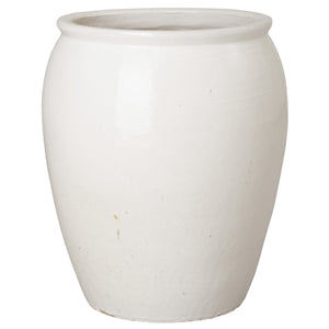 30 in. Tall Ceramic Planter