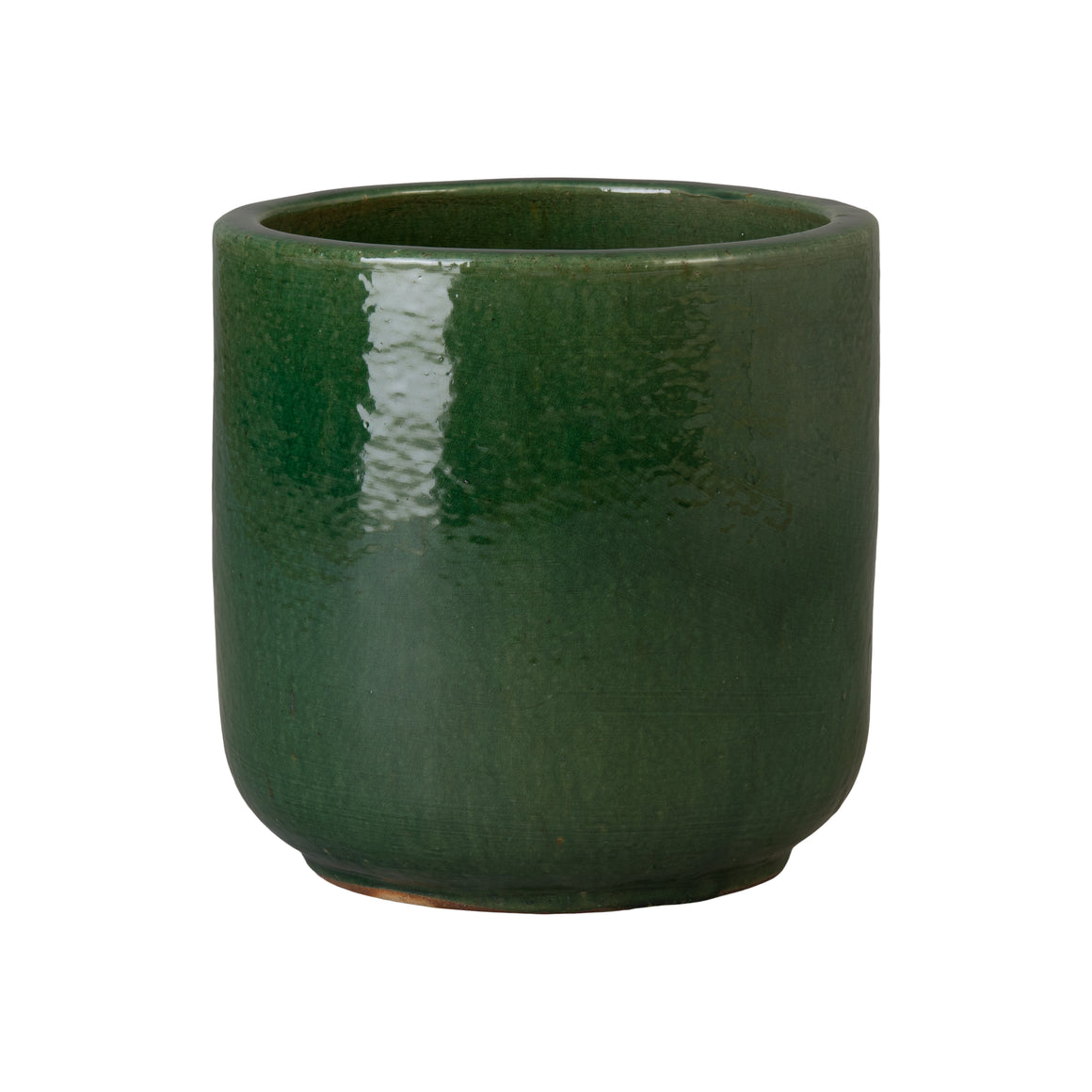 Barrel Planter, Green 15X16"H