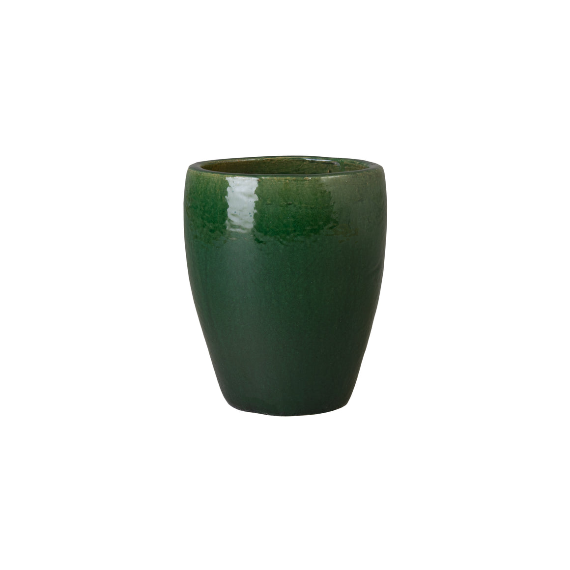 Ossal Planter, Green 10.5X10.5X13"H