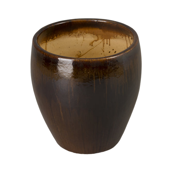 Java Ceramic Pot Ossal 19 in. Java Ceramic Planter - Scenario Home