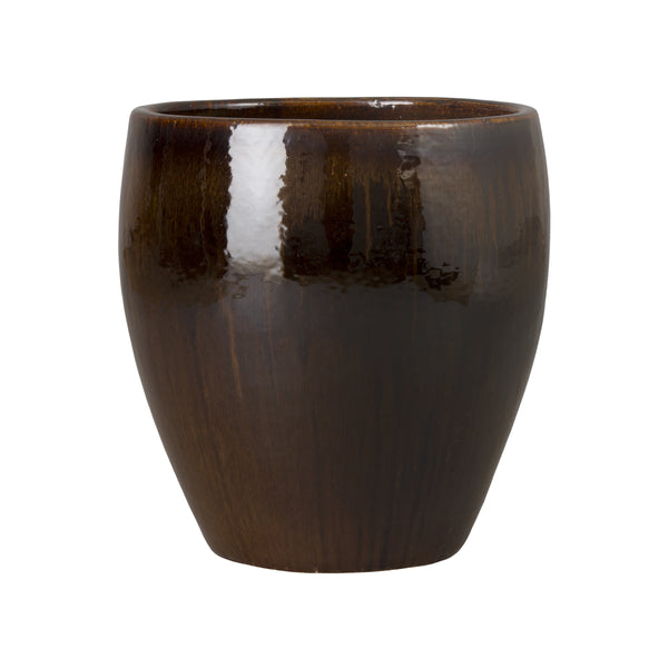 Ossal 19 in. Java Ceramic Planter - Scenario Home