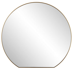 Uttermost Cabell Small Brass Mirror