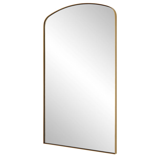 Uttermost Cassidy Brass Arch Mirror
