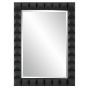 Uttermost Studded Black Mirror