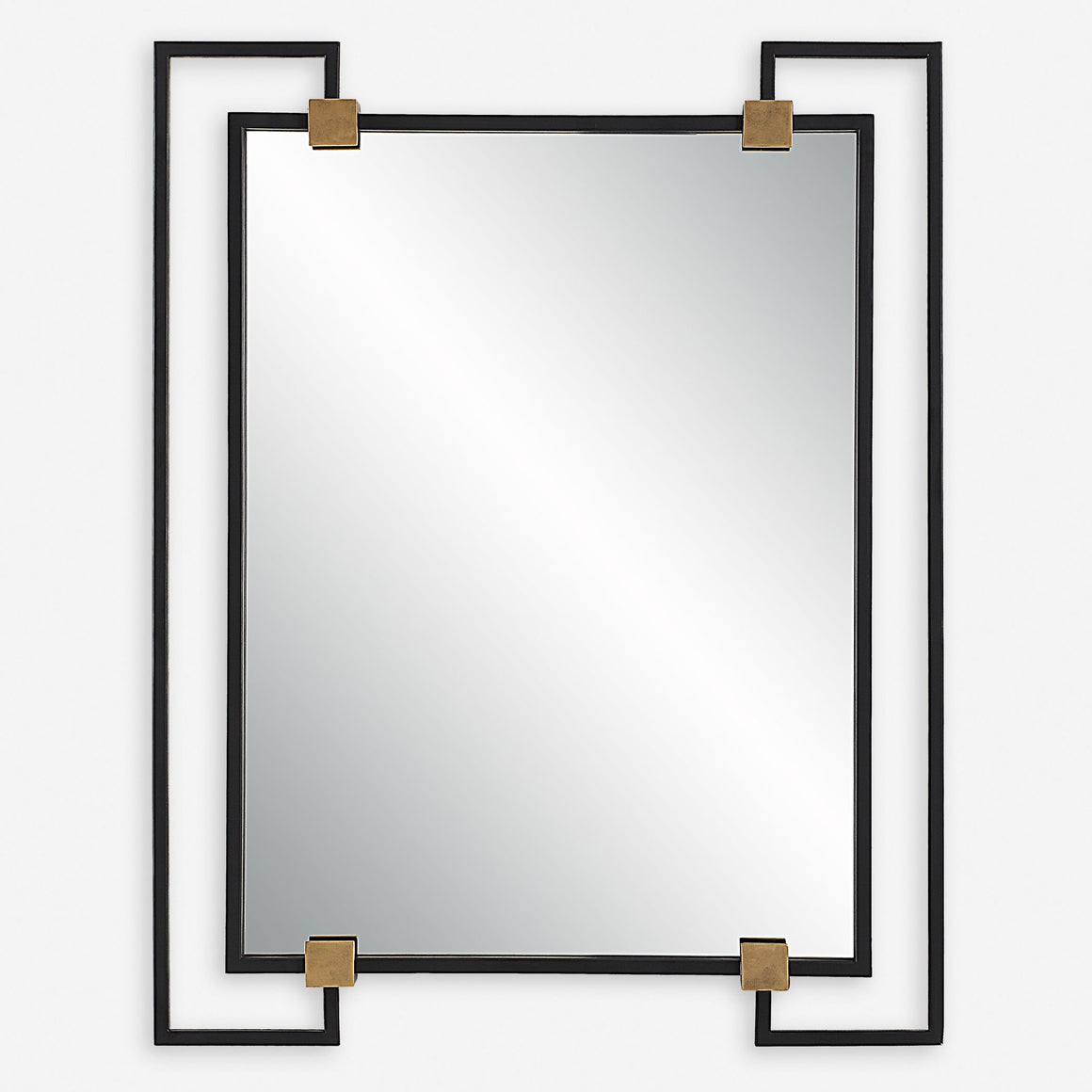 Uttermost Ivey Rectangle Industrial Mirror