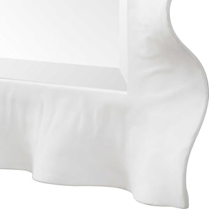 Uttermost Haya White Scalloped Mirror