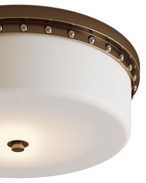 Barnabe Brass Flush Mount