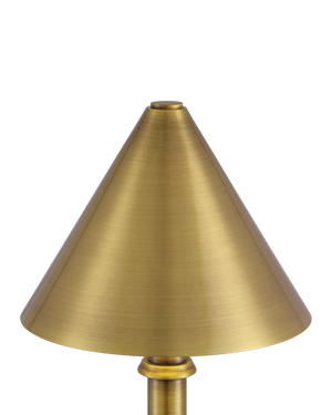 Traipse Brass Cordless Table Lamp
