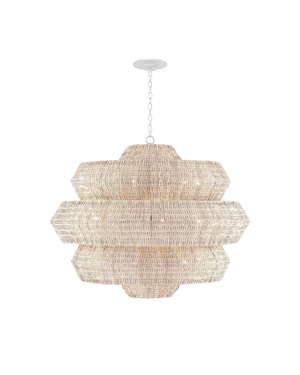 Antibes Grande White Chandelier
