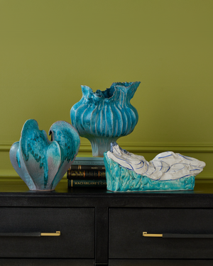 Flying Silk Blue Vase