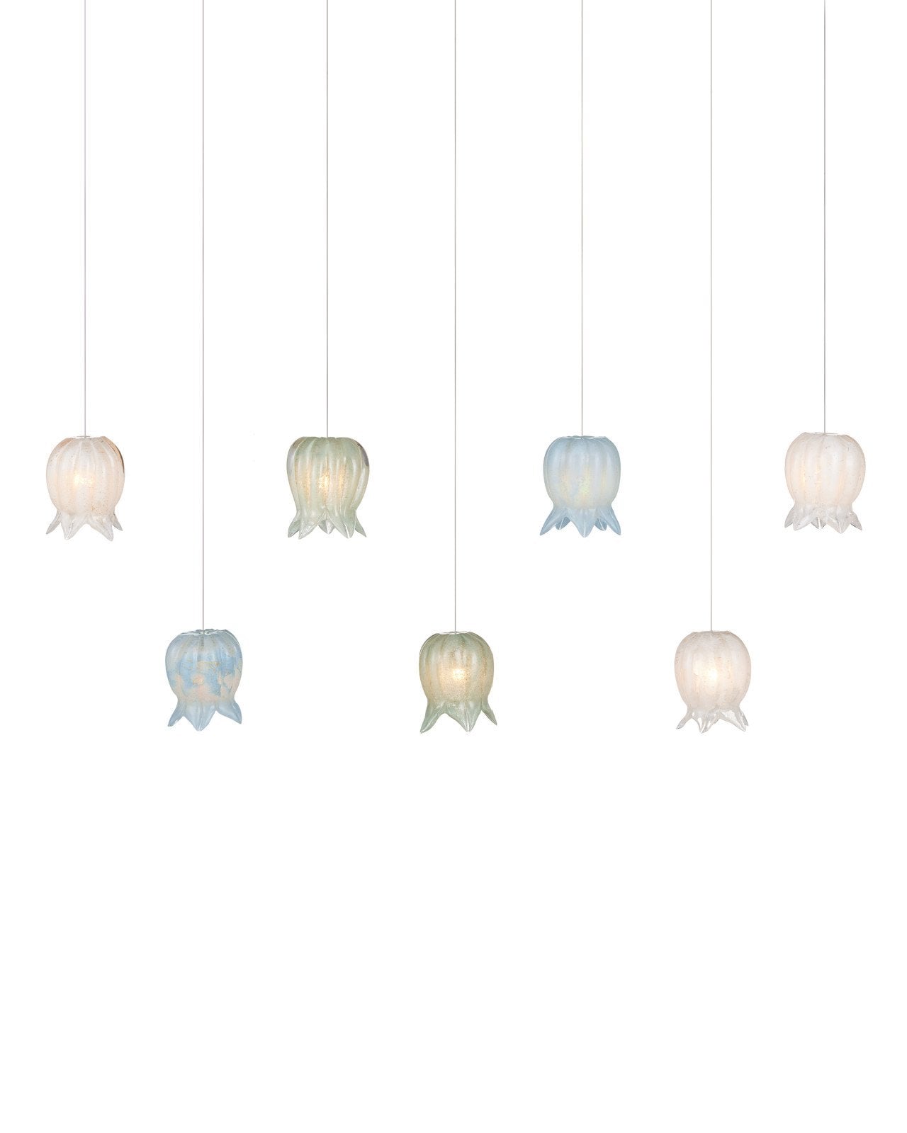 Polpo Misto 7-Light Linear Multi-Drop Pendant