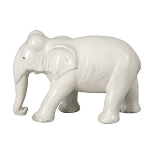 Trunk Down Ceramic Elephant