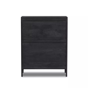 Sydney Tall Dresser - Black Wash