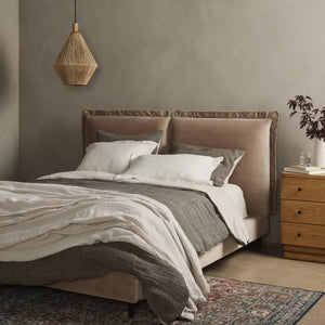 Queen Size Inwood Bed - Surrey Taupe