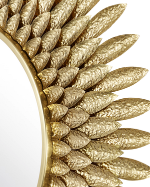 Plume Round Mirror