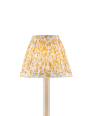 Maiden Fern Yellow Tapered Chandelier Shade