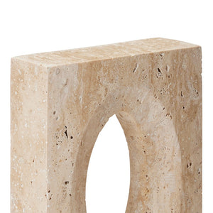 Demi Travertine Bookends Set of 2