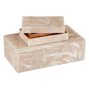 Perlas Swirl Box Set of 2
