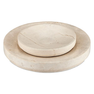 Grecco Marble Low Bowl Set of 2