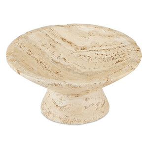 Lubo Travertine Small Bowl
