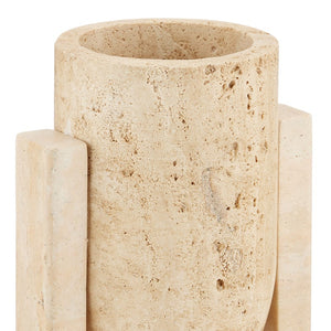 Stone Vase, Face to Face Set of 2