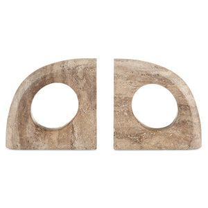 Russo Travertine Object Set of 2