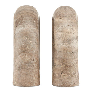 Russo Travertine Object Set of 2