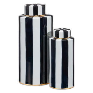 Rayures Tea Canister Set of 2