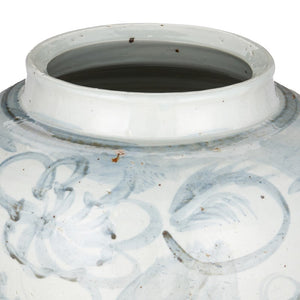 Ming-Style Countryside Large Preserve Pot