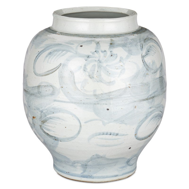 Ming-Style Countryside Large Preserve Pot
