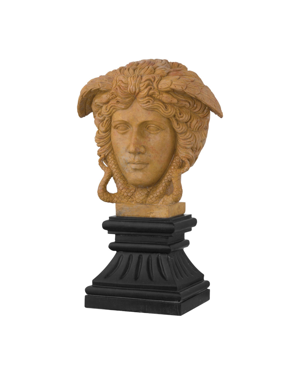 Hypnos Head on Metal Plinth