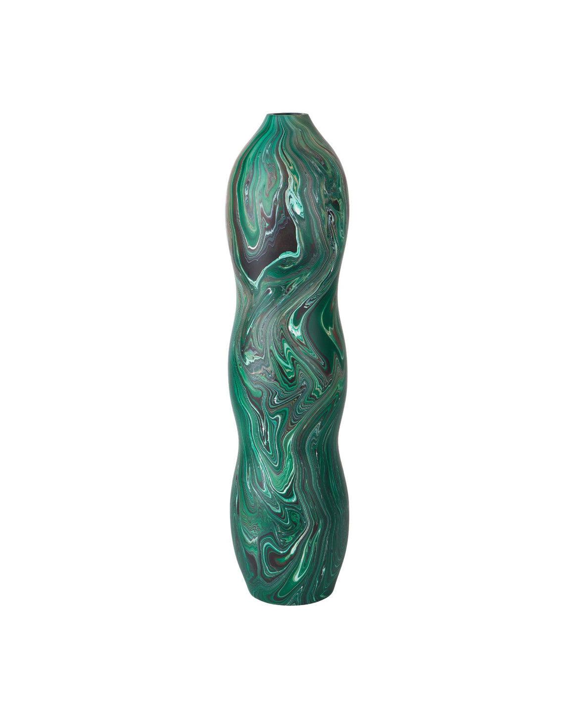 Tamarind Large Green Vase