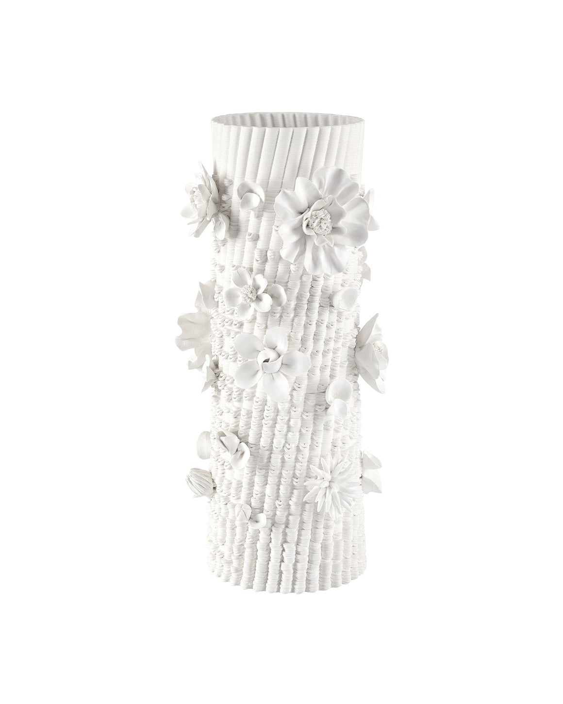 Sylva Medium White Vase