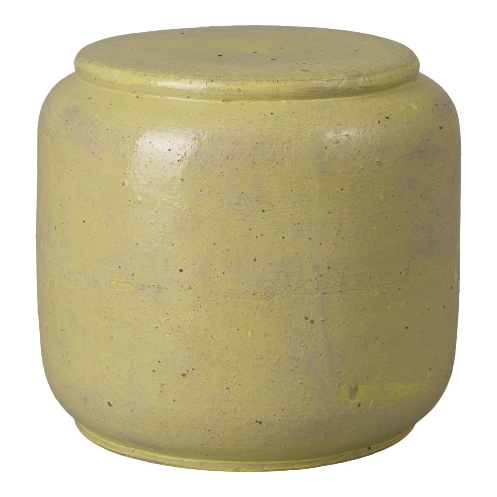 18" Squat Garden Stool - Yellow