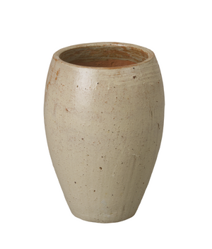 Small Arc Tropical Sand Ceramic Planter