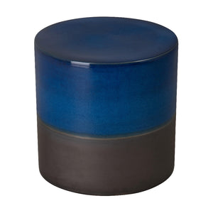 18" Two-Tone Garden Stool - Blue
