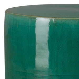 18" Two-Tone Garden Stool - Green
