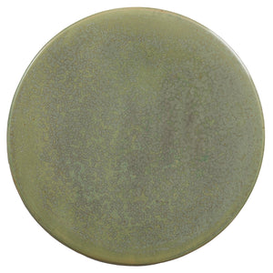 Two-Tone Cylindrical Garden Stool - Green Speckle