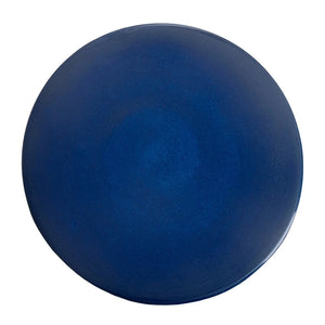 18" Round Ceramic Garden Stool- Blue