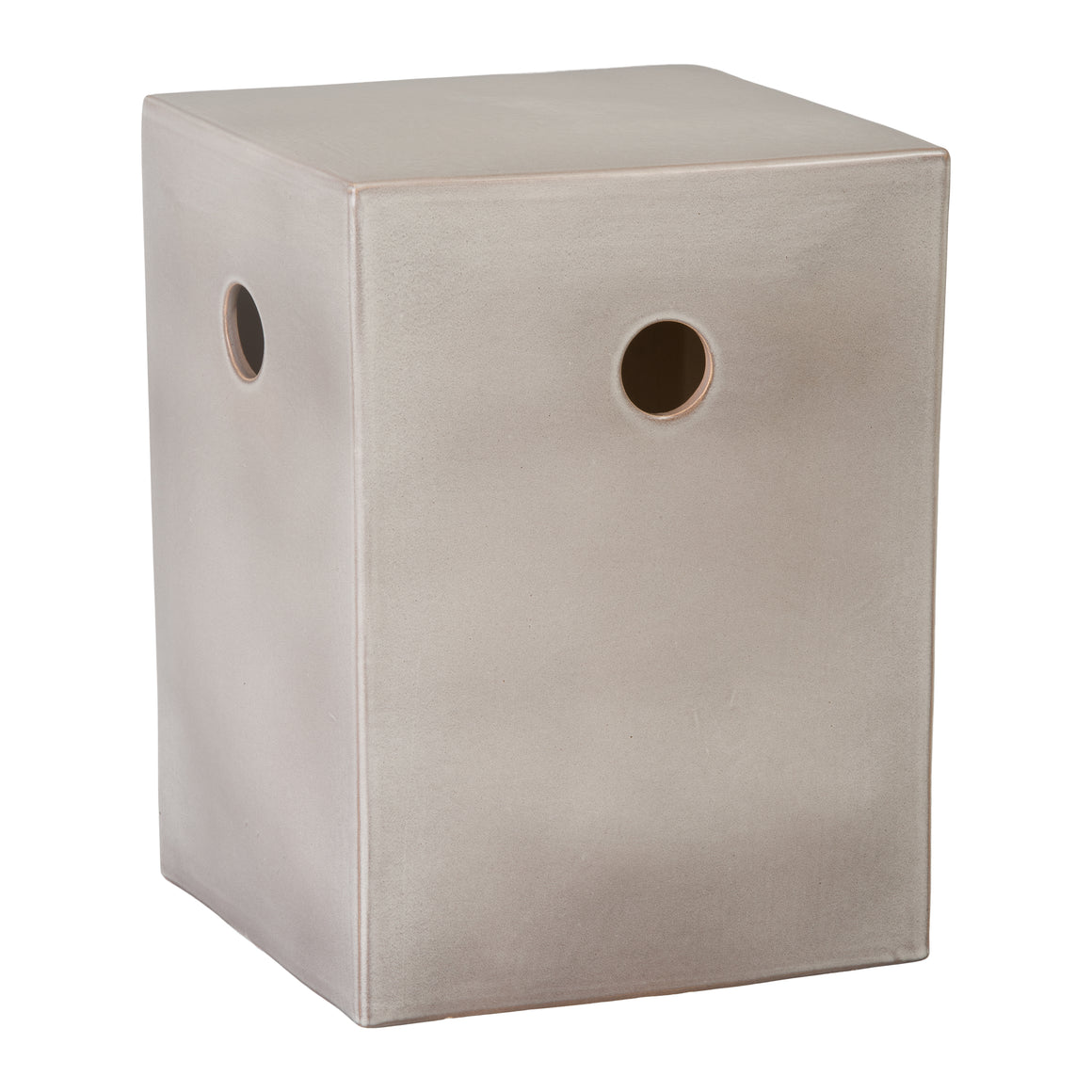 Square Stool/Table, Gray 12.5X18"H