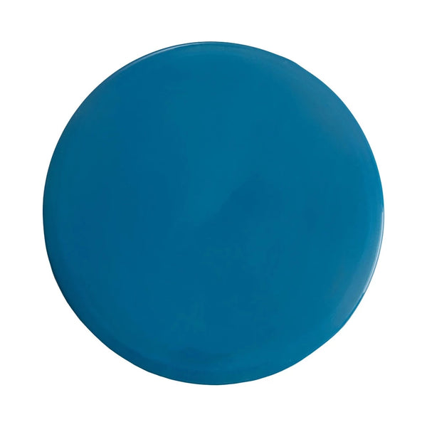 18" Round Intrepit Ceramic Garden Stool- Turquoise - Scenario Home