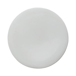 18" Round Intrepit Ceramic Garden Stool- White